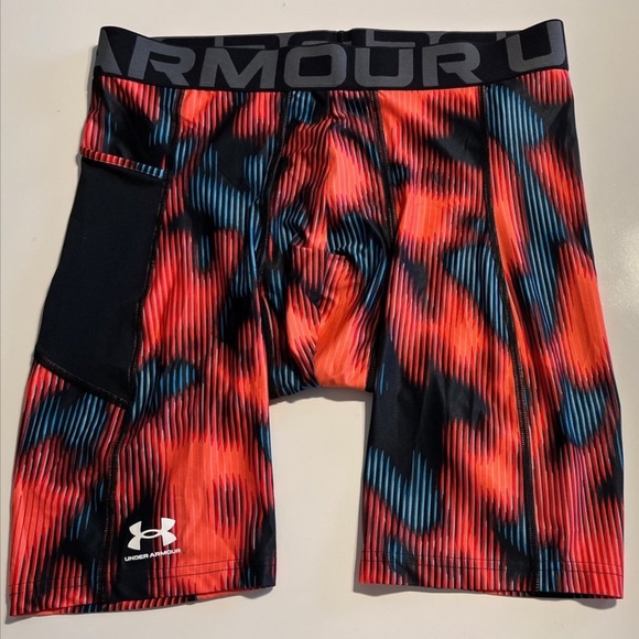 Under Armour Heatgear Compression Men's XL Printed Shorts NWT 1380919 - Picture 1 of 6